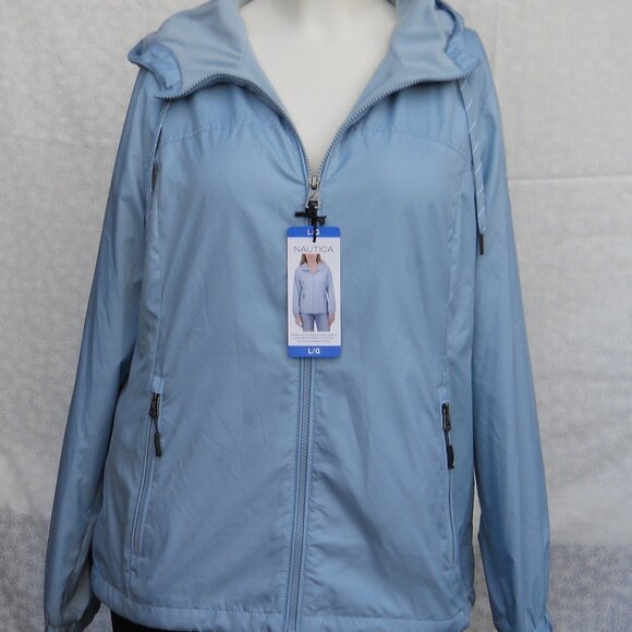 Nautica Women's Jacket Light Blue size xl NWT - Picture 1 of 5